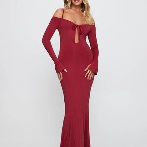 Princess Polly Lucillea Long Seeve Maxi Dress